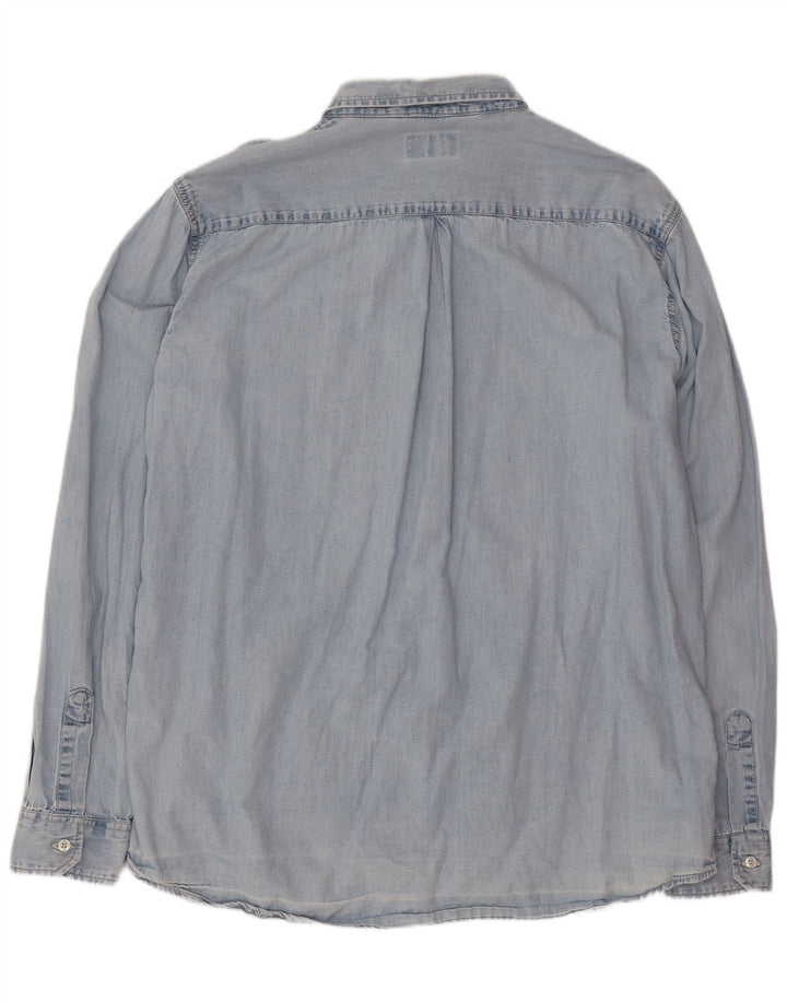 Carrera Chemise en Jean XL Bleu Coton