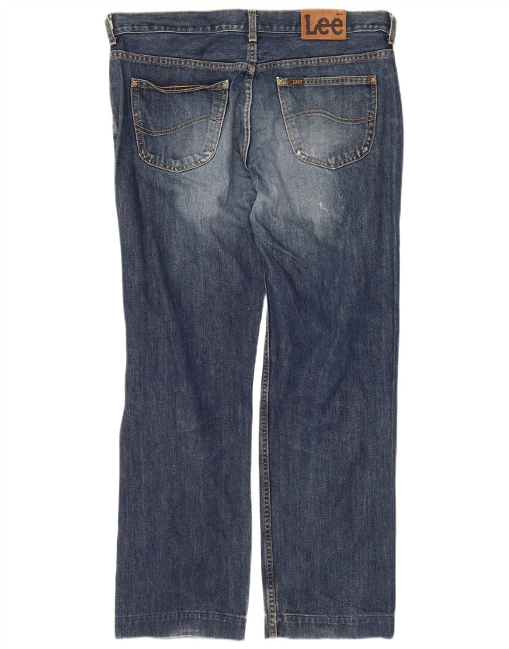 Lee Mens Straight Jeans W36 L30 Blue