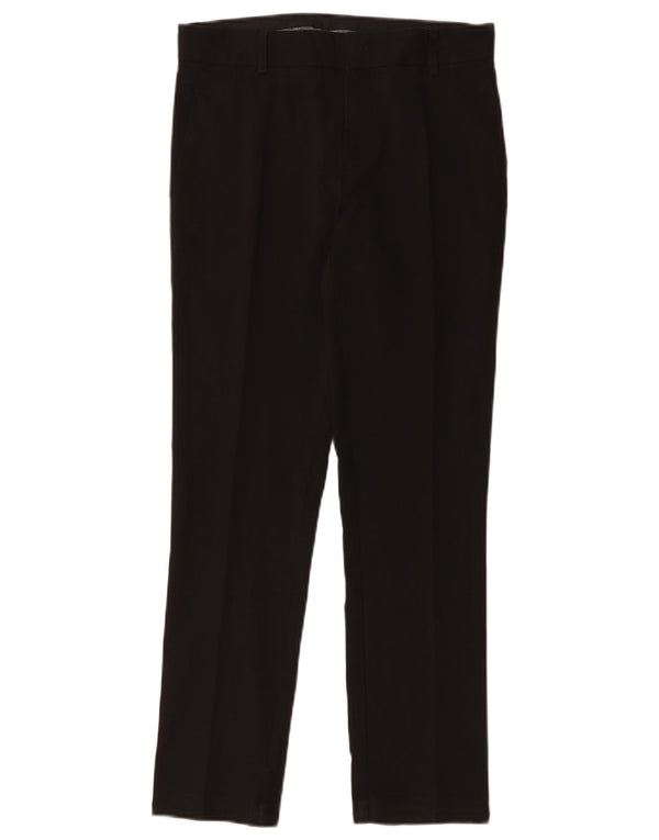 Marks & Spencer Slim-Anzughose für Jungen, 12–13 Jahre, W28, L27, schwarzes Polyester