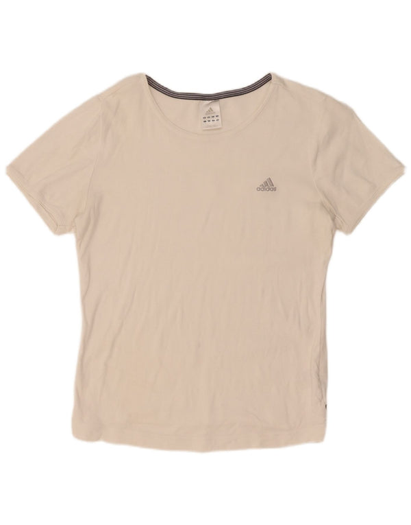 Adidas Camiseta Mujer Top UK 40 XL Algodón Blanco