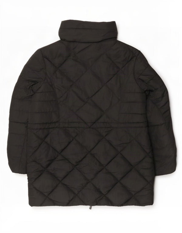 Marks & Spencer Abrigo acolchado para mujer UK 40 XL Poliéster negro