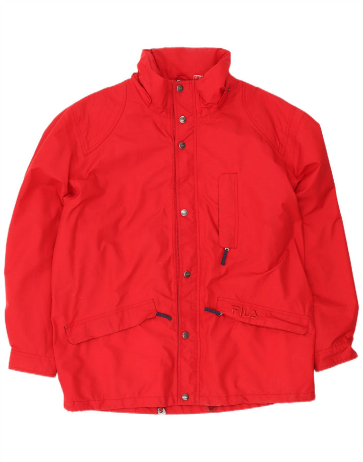 Fila Chubasquero Hombre IT 52 XL Rojo Poliamida Deportes