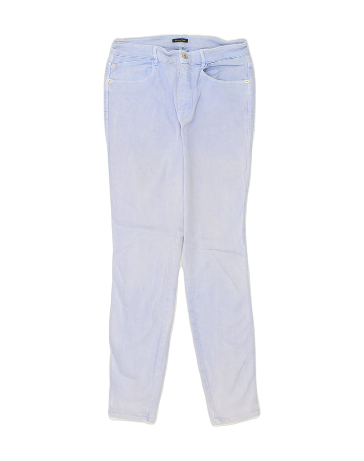 MASSIMO DUTTI Womens Slim Jeans W32 L31 Blue Cotton | Vintage Massimo Dutti | Thrift | Second-Hand Massimo Dutti | Used Clothing | Messina Hembry 