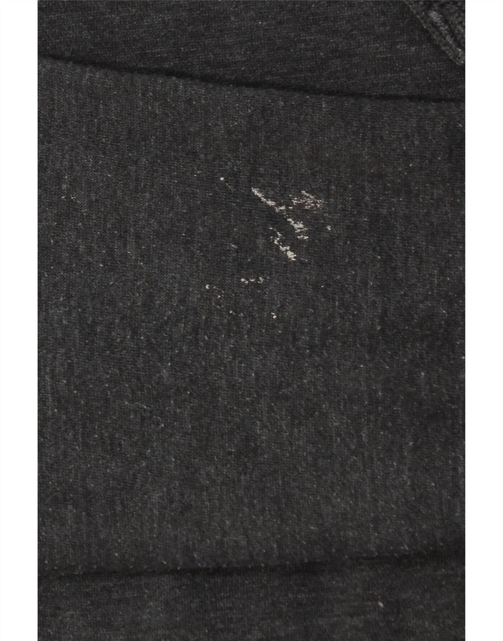 French Connection Pull à Capuche Homme Gris Moyen Coton