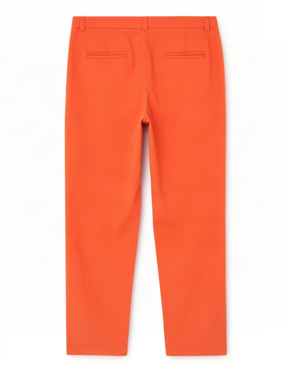 Marks & Spencer Pantalones Chinos para Mujer UK 40 Large W36 L29 Naranja