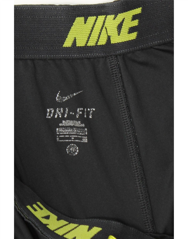 Nike Mens Sport Shorts Small  Black Colourblock Polyester