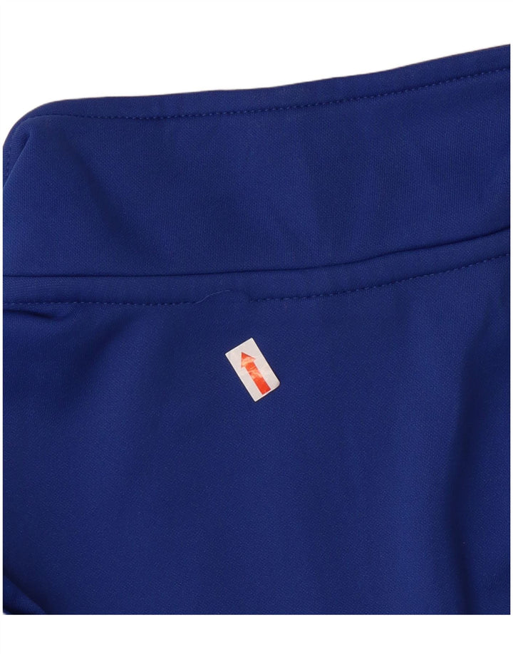 Lotto Mens Zip Neck Sweatshirt Jumper Large Blue