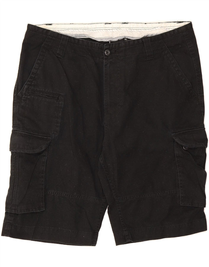 SNEAKER FREAK  Mens Cargo Shorts 2XL W40  Black Cotton Vintage Sneaker Freak and Second-Hand Sneaker Freak from Messina Hembry 