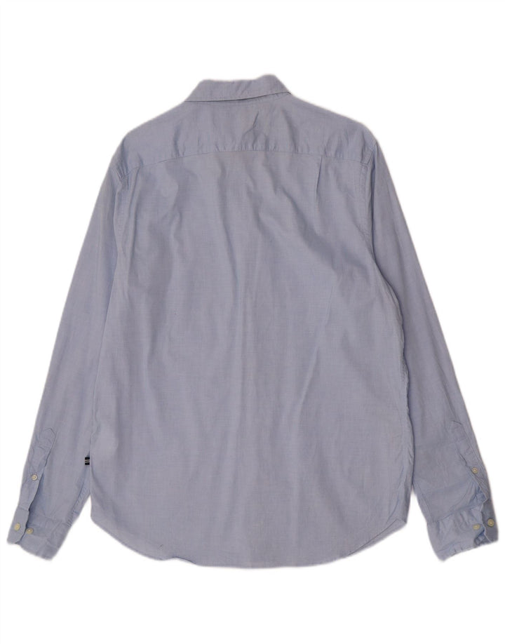 Nautica Herre Classic Fit skjorte Medium Blue Bomuld