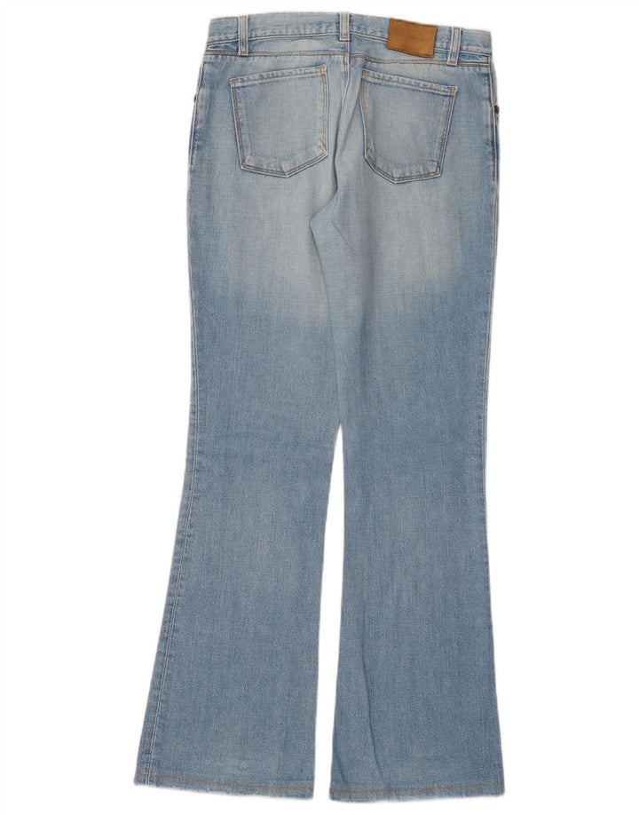 CALVIN KLEIN Womens Bootcut Jeans W28 L30 Blue Cotton