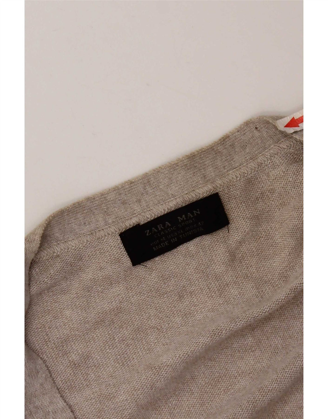 Zara muški kardigan pulover XL sivi