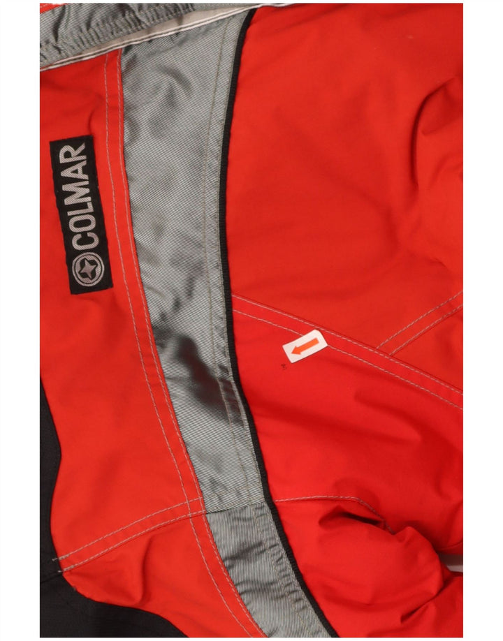 COLMAR Mens Ski Jacket IT 50 Large Red Colourblock