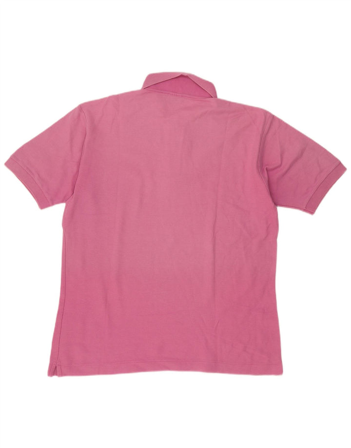 Ellesse Herren-Poloshirt, große rosa Baumwolle