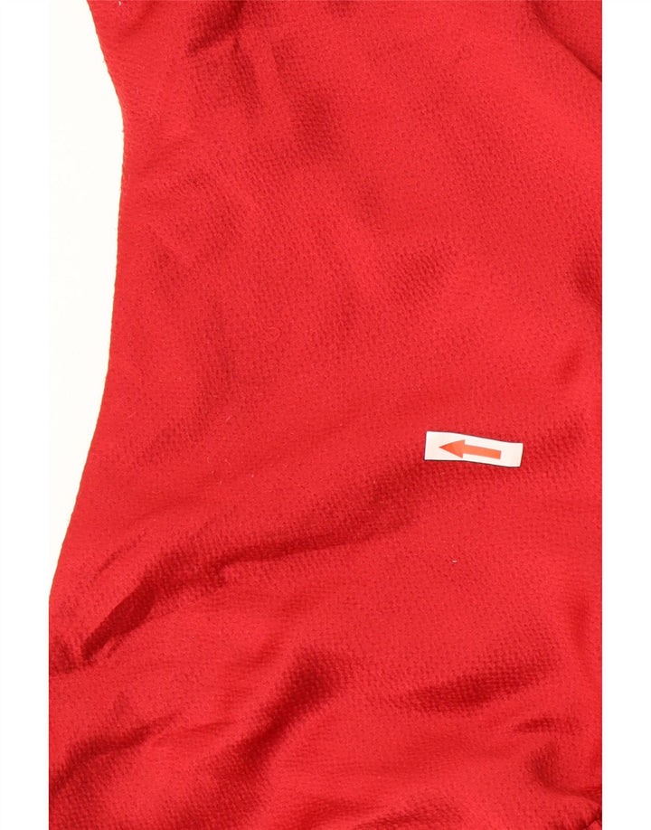 Michael Kors Womens One Shoulder Dress US 2 XS Red Polyester