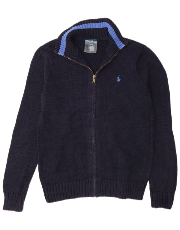 Polo Ralph Lauren Cárdigan para niño 14-15 años Grande Azul Marino Algodón