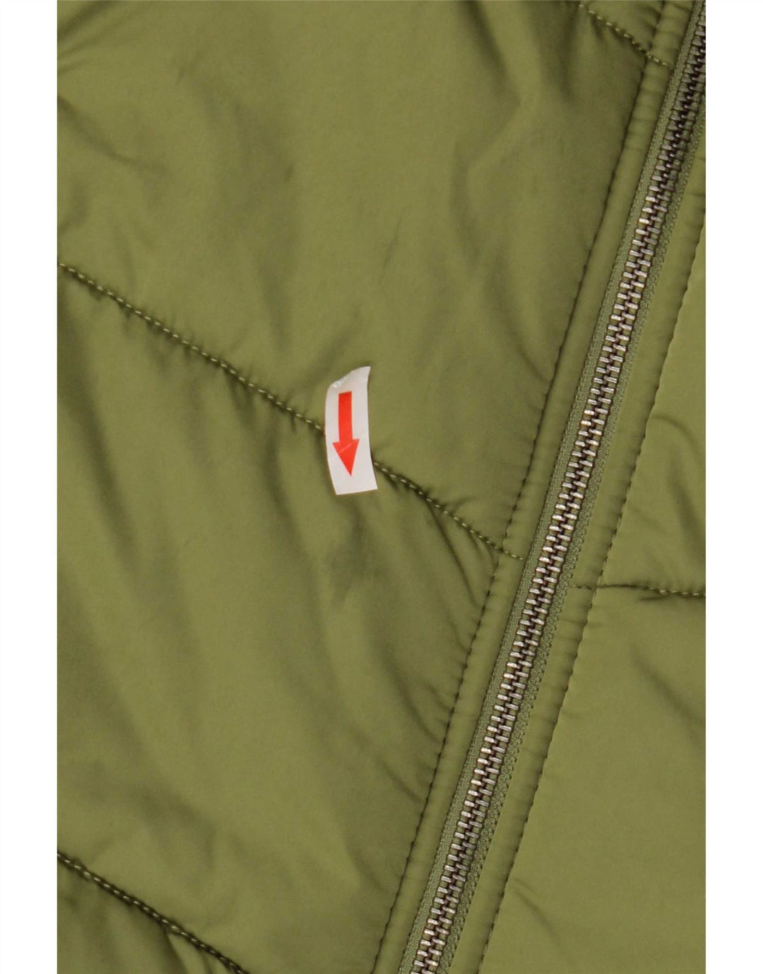 Vans Dame Hætte Polstret Frakke UK 16 Large Green