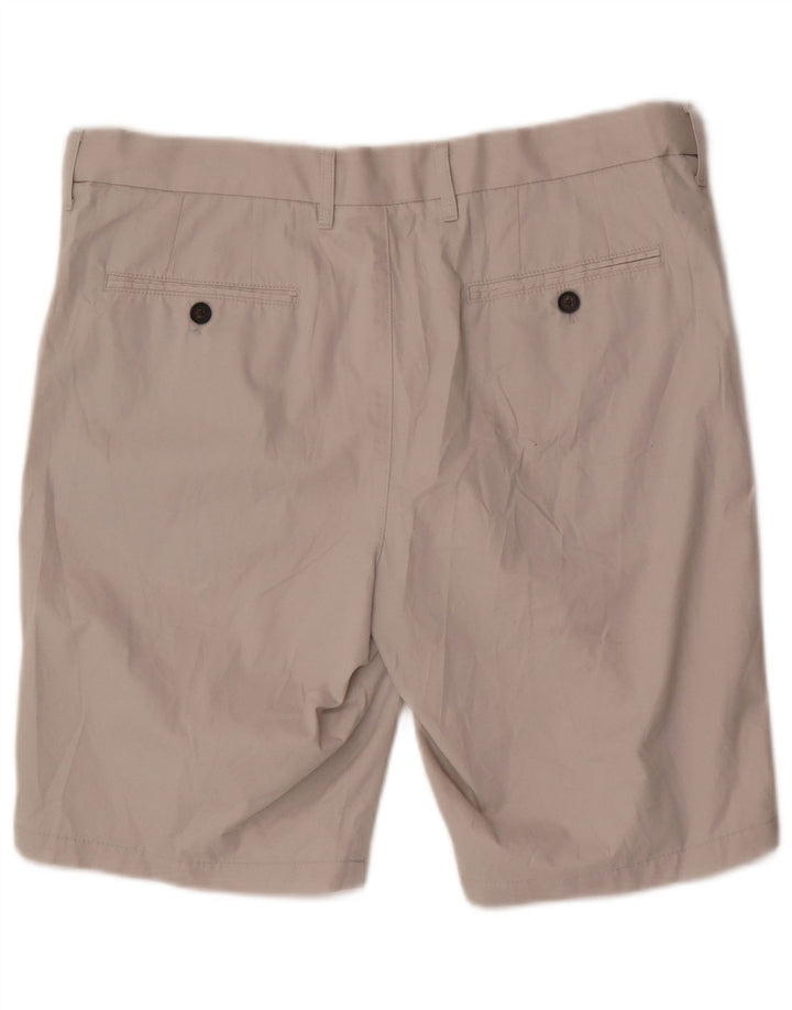 Marks & Spencer Chino Shorts til mænd W36 Large Grå Bomuld