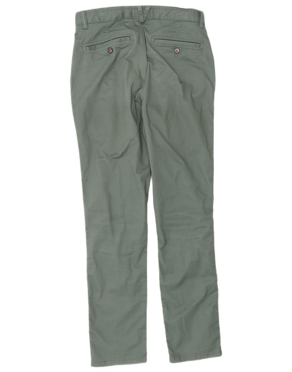 Calça Chino Slim Masculina Fat Face W30 L30 Algodão Verde