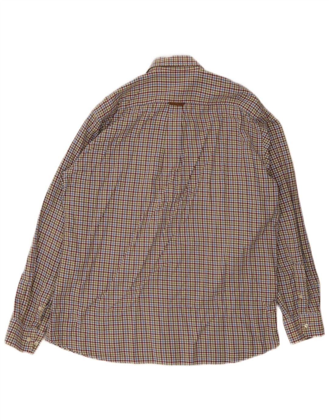 Barbour Camicia da uomo in flanella XL a quadretti multicolore