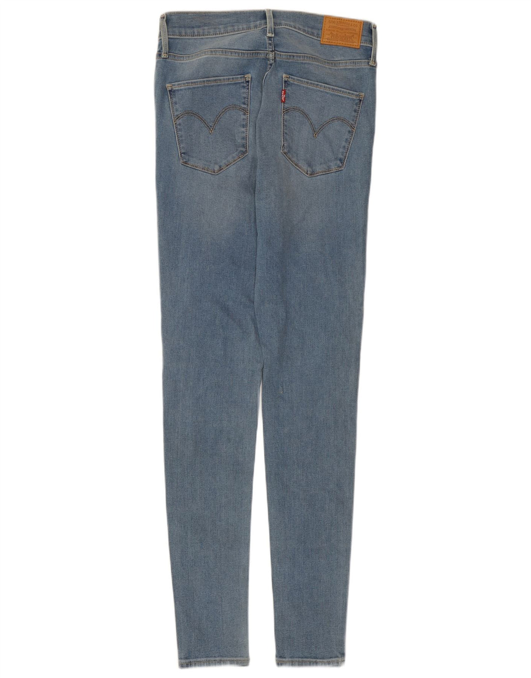 Levi's Damen 720 Super Skinny Jeans W27 L30 Blau