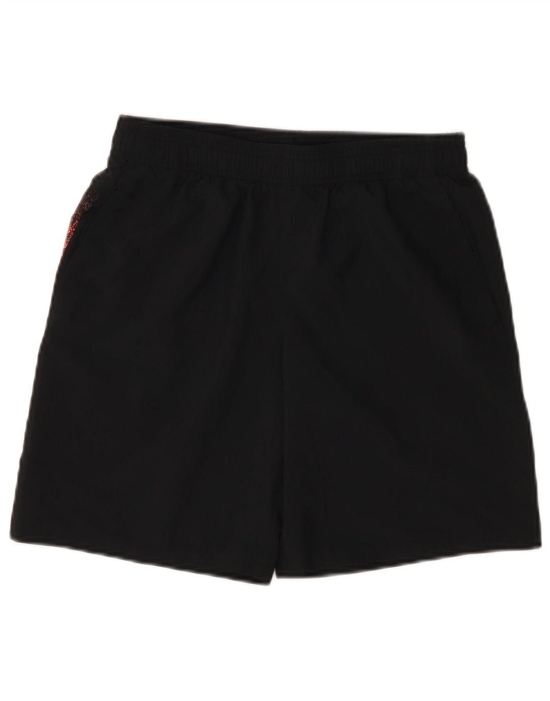 Under Armour Boys Graphic Sport Shorts 11-12 Years Large Black Polyester