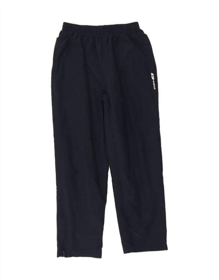REEBOK Mens Tracksuit Trousers Small  Navy Blue Polyester Vintage Reebok and Second-Hand Reebok from Messina Hembry 