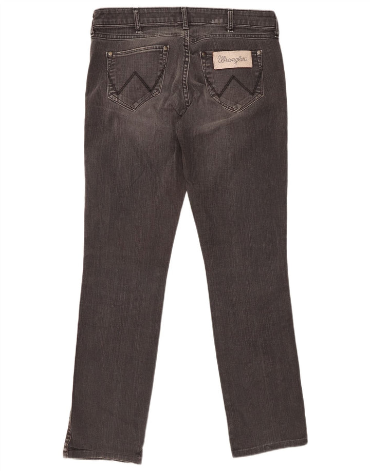 WRANGLER Womens Lia Slim Jeans  W30 L31 Grey Cotton