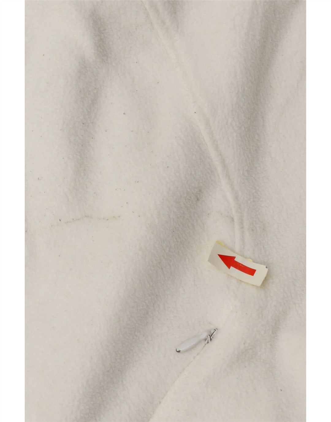Giacca in pile da donna Marks & Spencer UK 14 Large Poliestere bianco