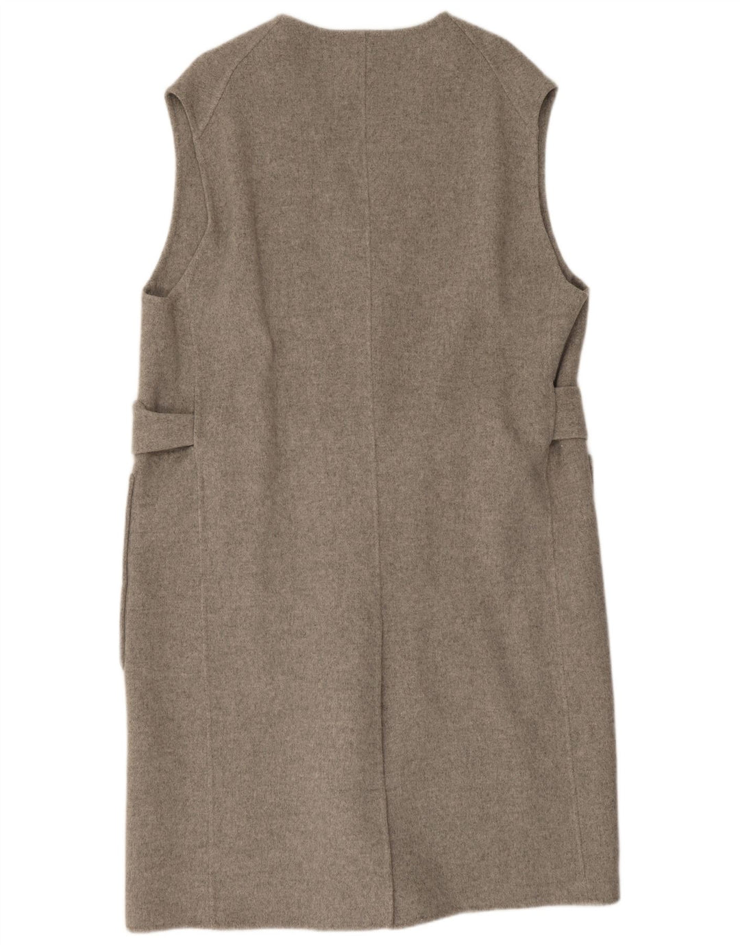 Cos Womens Longline Oversized Gilet UK 14 Medium Grey Uld