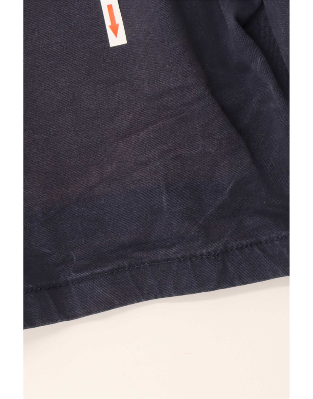 Jack Wills Mens Chino Shorts W34 Large Navy Blue Cotton
