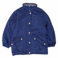 COLMAR Womens Reversible Padded Coat IT 44 Medium Blue Nylon