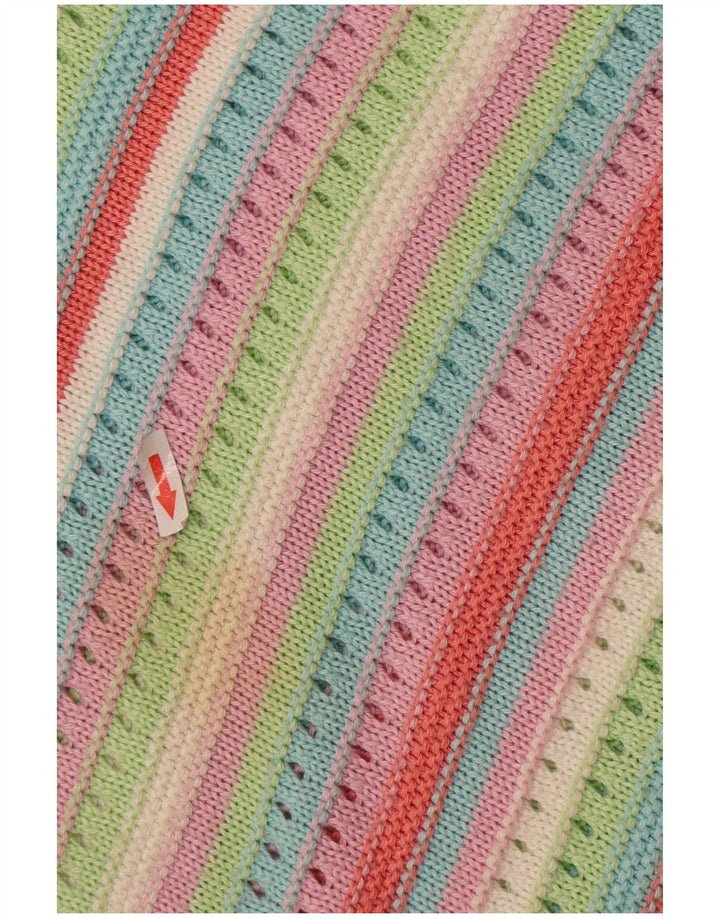 Redok Womens Boat Neck Jumper Sweater UK 16 Large Multicoloured Striped