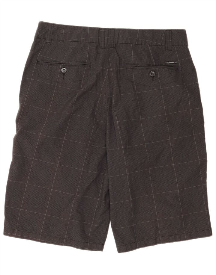 O'Neill Short Chino Homme W33 Gris Moyen à Carreaux Polyester