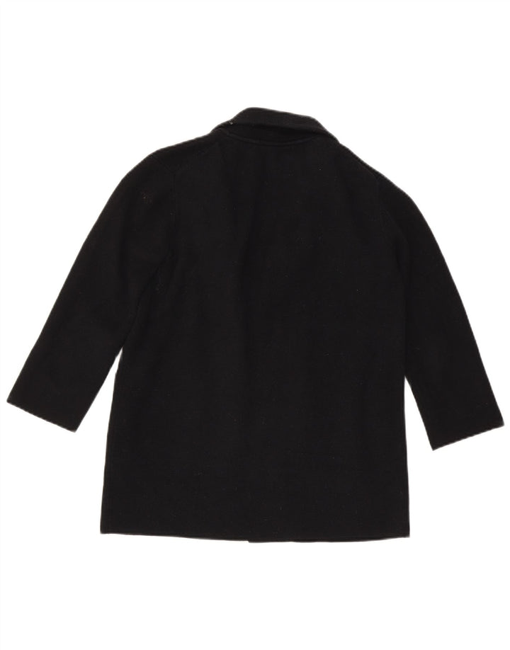 J. Crew Veste blazer ouverte surdimensionnée à manches 3/4 pour femme UK 6 XS Bleu marine