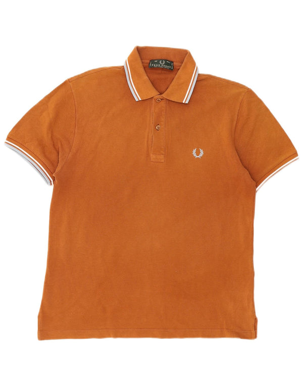 Polo Fred Perry Hombre Pequeño Algodón A Rayas Marrón