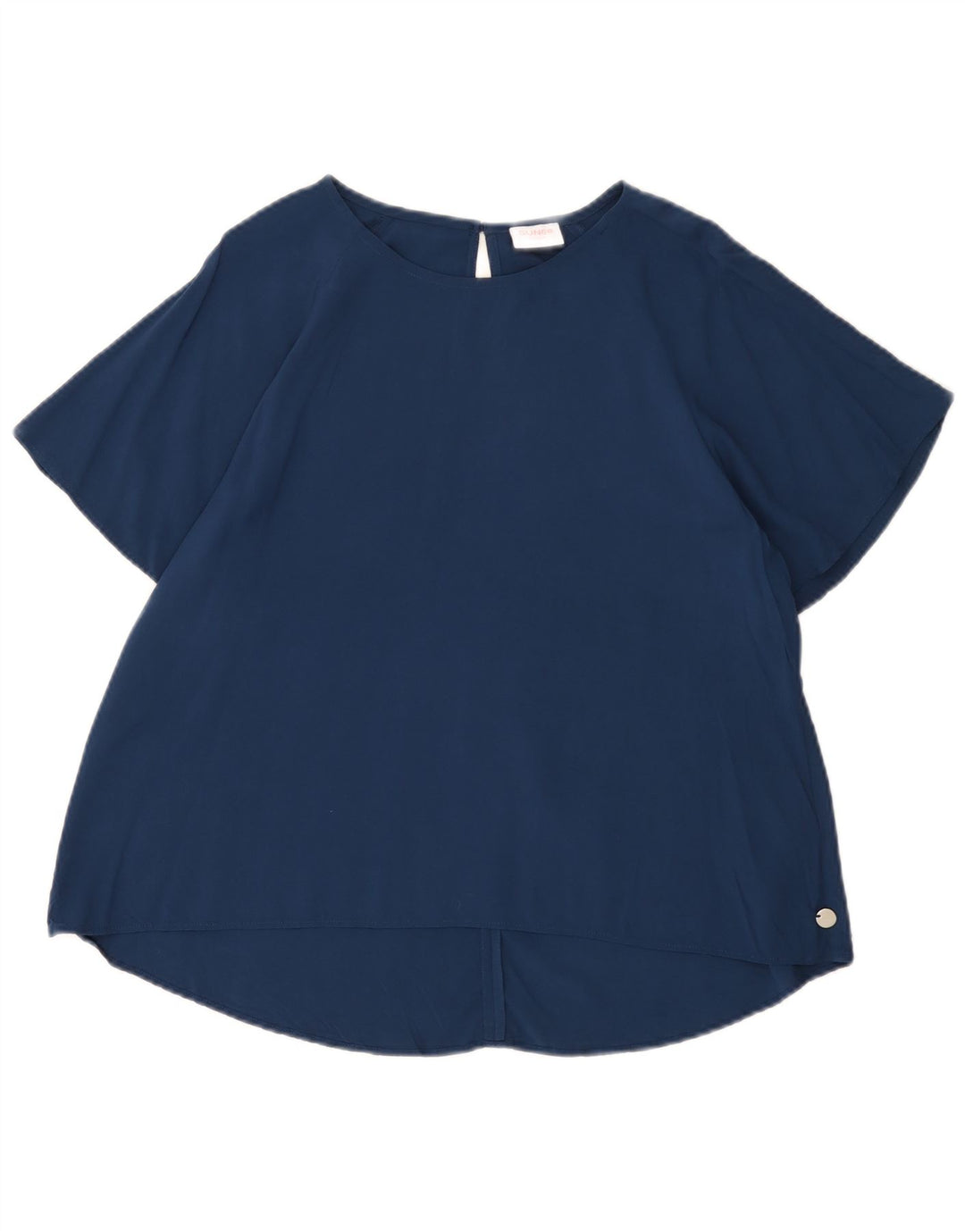 Sun68 Chemisier pour femme UK 44 Bleu marine moyen Viscose