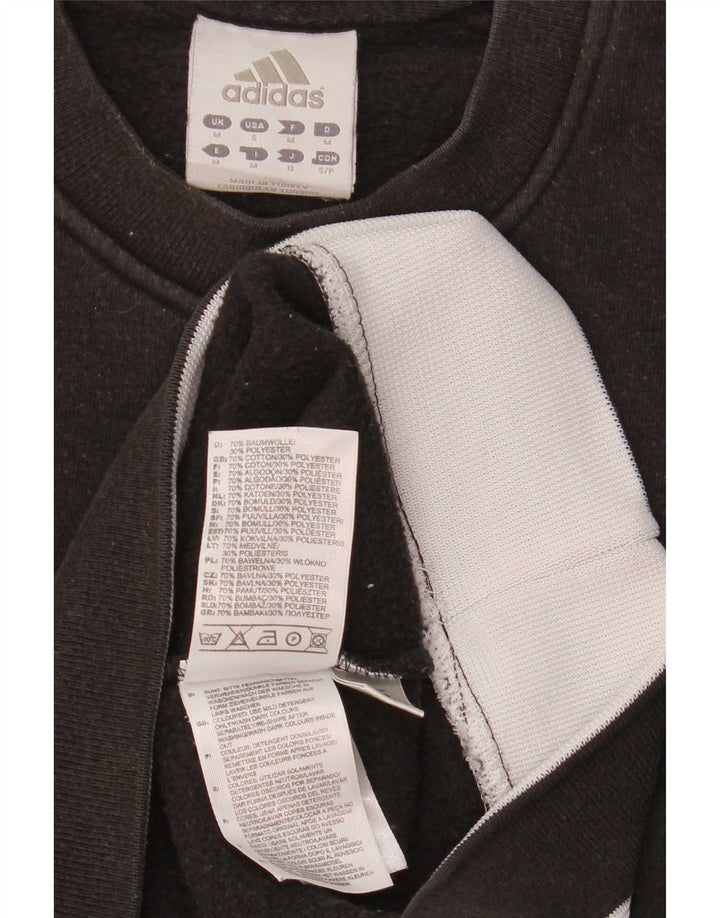 Adidas Sweatshirt Jumper Medium Sort bomuld til mænd