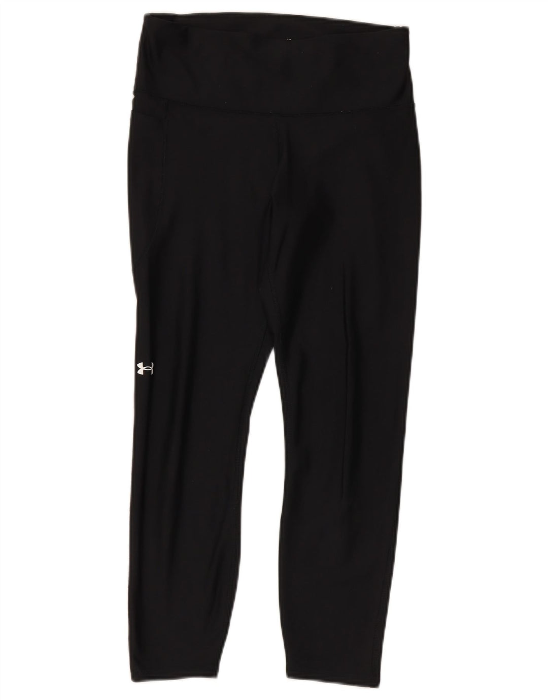Under Armour Womens Heat Gear Leggings UK 12 Medium  Black