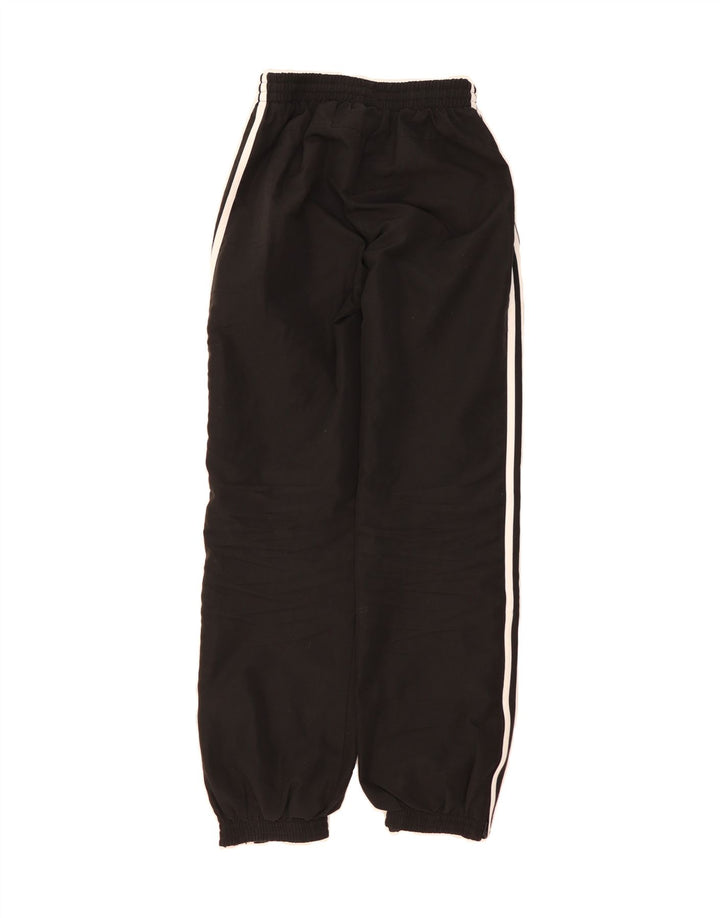 ADIDAS Boys Tracksuit Trousers Joggers 13-14 Years Black Polyester Vintage Adidas and Second-Hand Adidas from Messina Hembry 