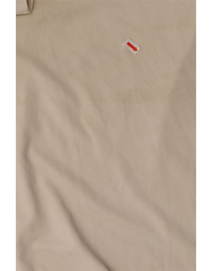 NIKE Mens Dri Fit Graphic T-Shirt Top Large White Polyester