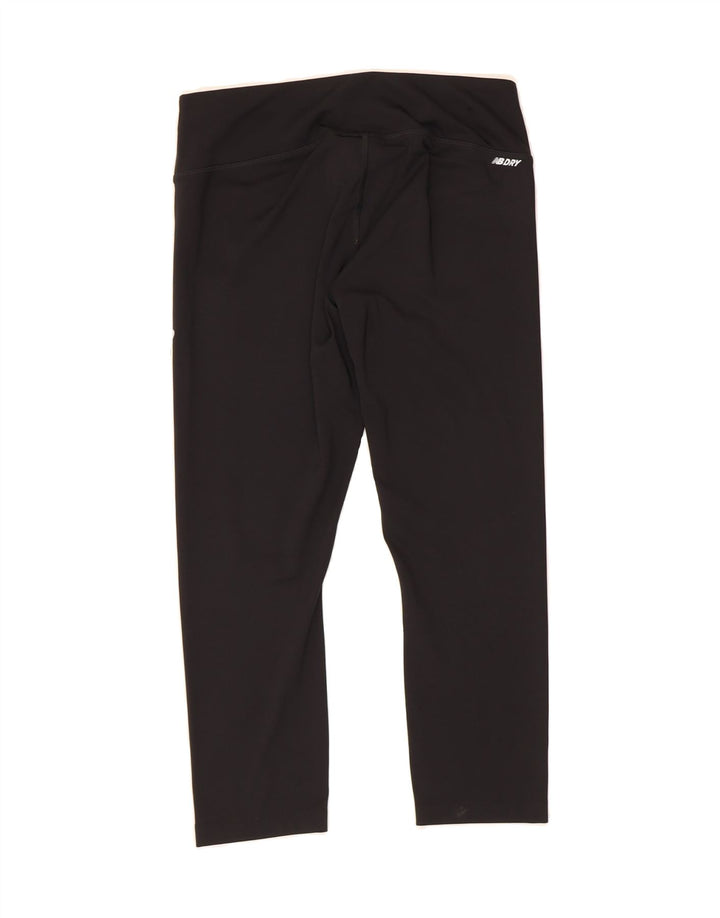 NEW BALANCE Womens Tracksuit Trousers UK 14 Medium  Black Polyester Vintage New Balance and Second-Hand New Balance from Messina Hembry 