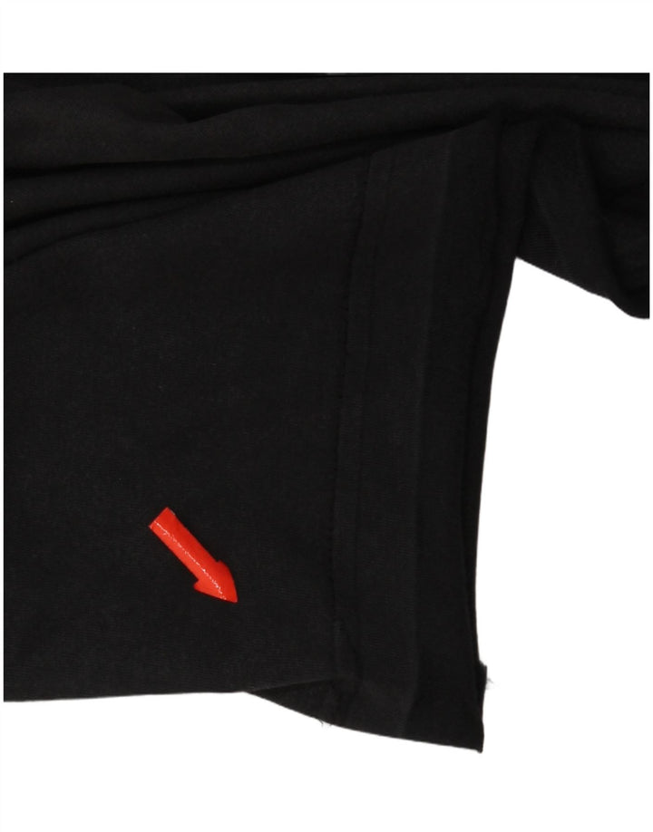 Fila Womens Graphic T-Shirt Top UK 16 Large Black
