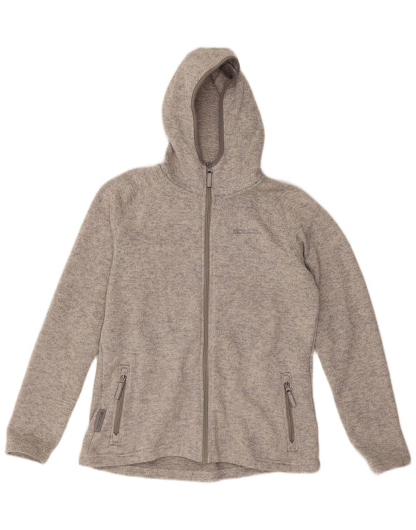 Mountain Warehouse Dame Hættetrøje Sweater UK 14 Stor Grå Polyester