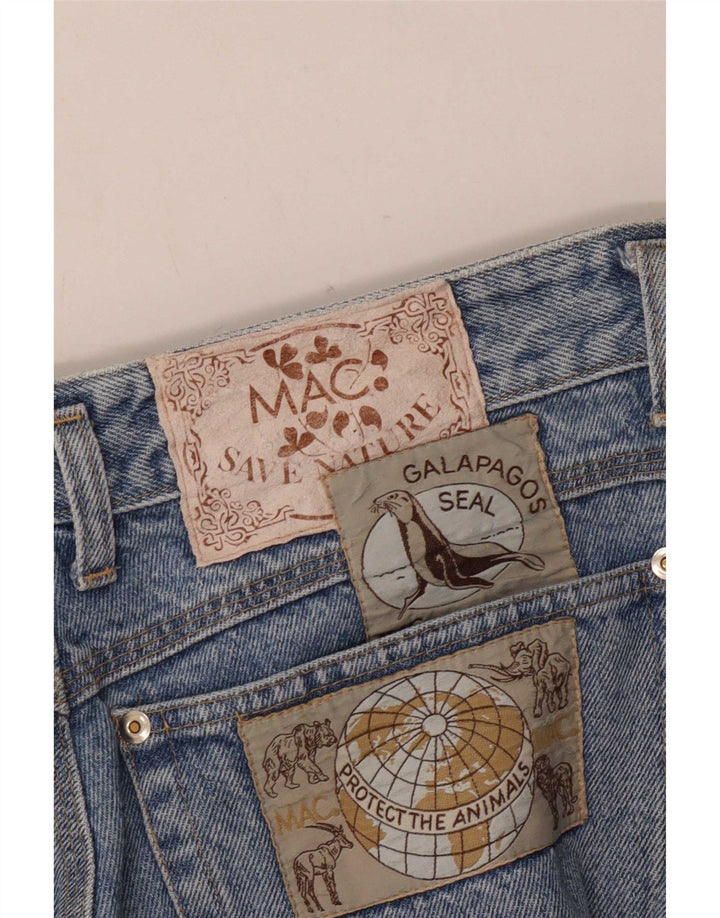 Vaqueros cónicos para hombre Mac W30 L30 Azul