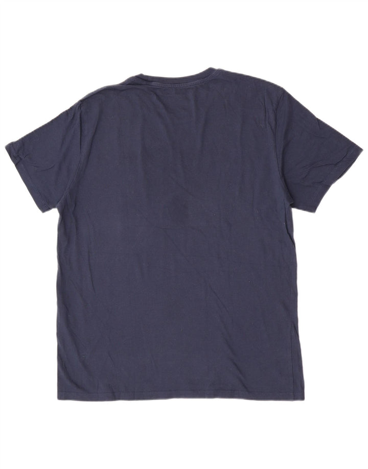 Levi's Mens Graphic T-Shirt Top Large Navy Blue Cotton