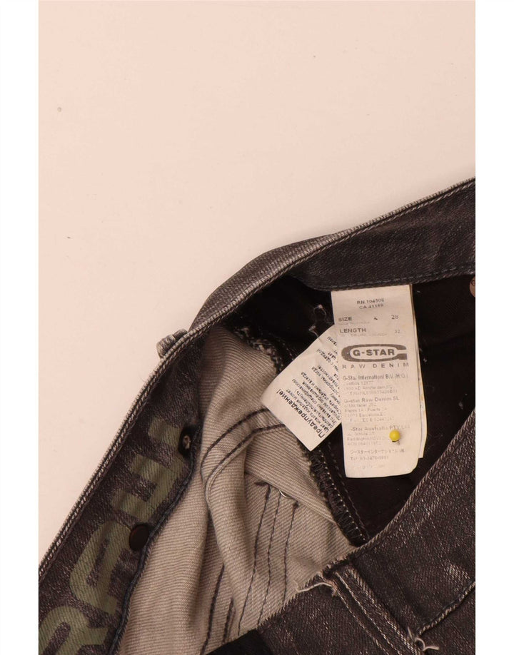 G-Star Dame Slim Jeans W28 L32 Grå Bomuld