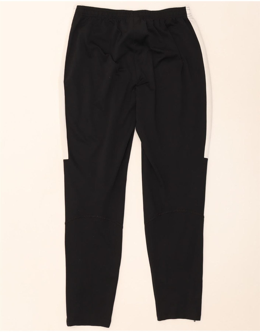 Nike Mens Dri Fit Tracksuit Trousers Medium Black Colourblock Polyester