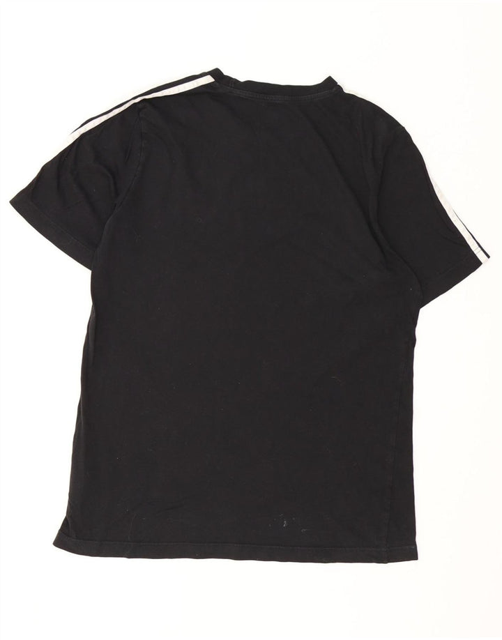 ADIDAS Herren T-Shirt Top Medium Schwarz Baumwolle