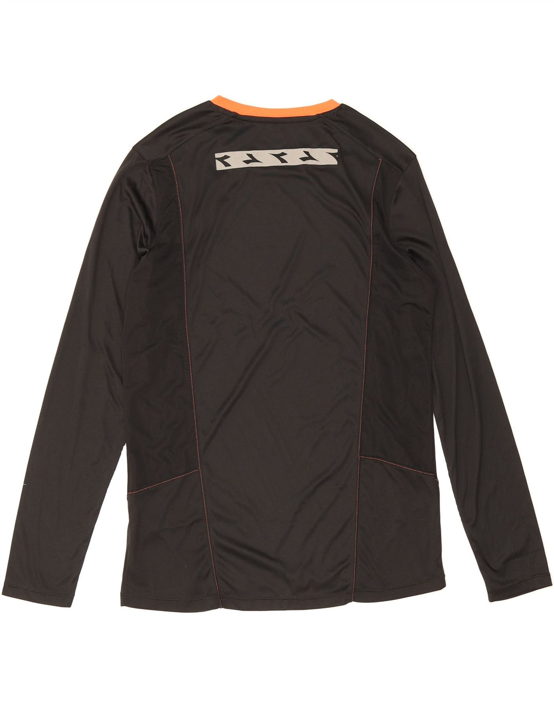 DIADORA Mens Graphic Top Long Sleeve XL Black Polyester Vintage Diadora and Second-Hand Diadora from Messina Hembry 