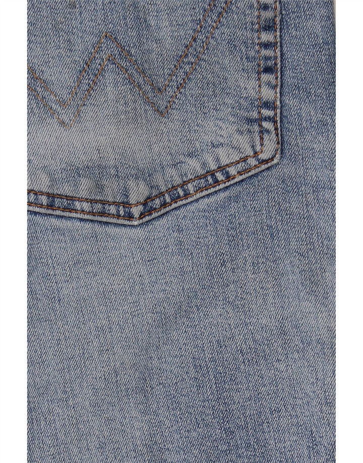 Wrangler Mens Straight Jeans W34 L33 Blue